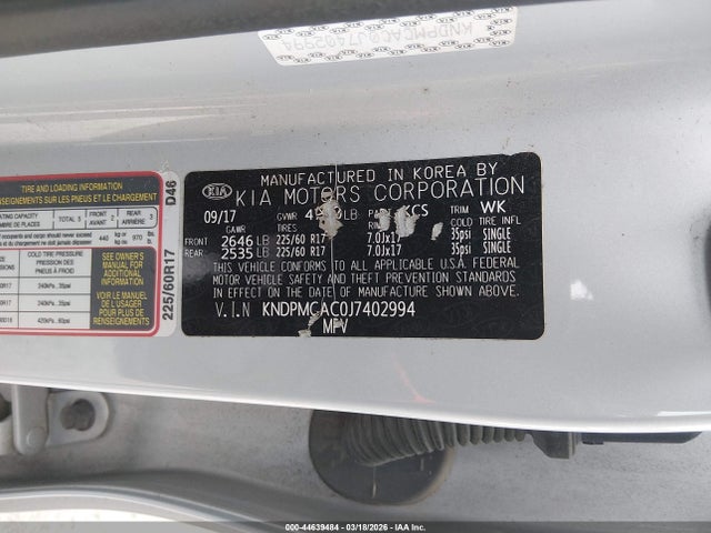 Kia Sportage Lx