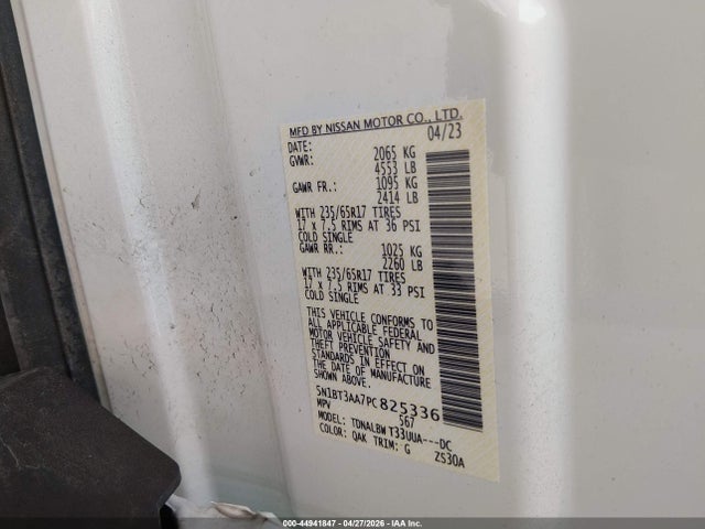 Nissan Rogue S Fwd