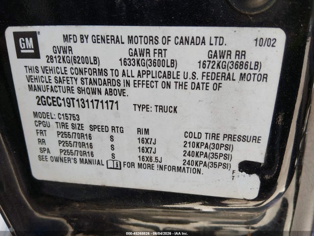 Chevrolet Silverado 1500 Ls