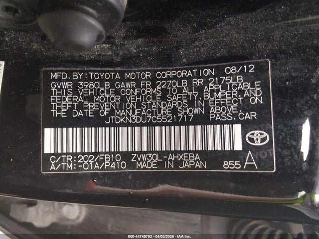 Toyota Prius Two