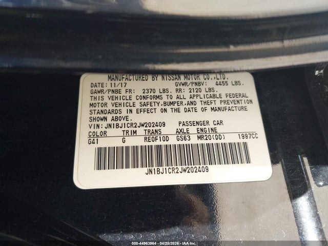 Nissan Rogue Sl