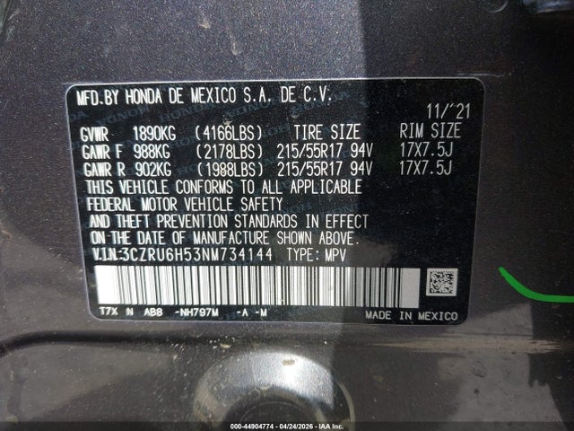 Honda HR-V Awd Ex