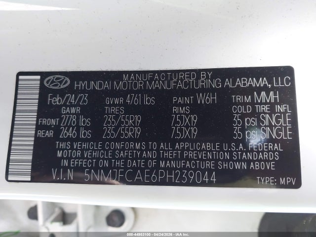 Hyundai TUCSON Sel