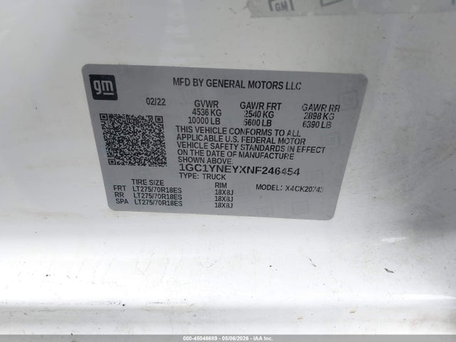 Chevrolet Silverado 2500 4wd  Standard Bed Lt