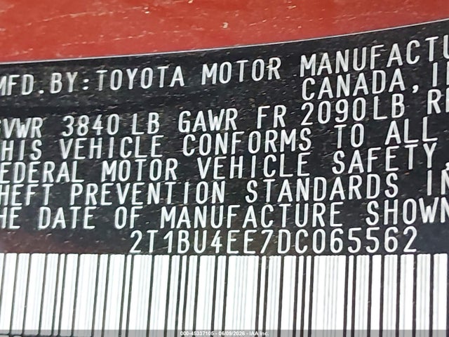 Toyota Corolla S Special Edition