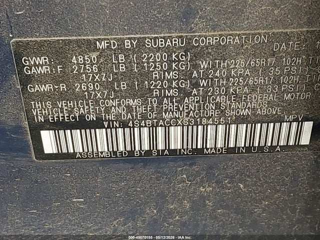 Subaru Outback Premium