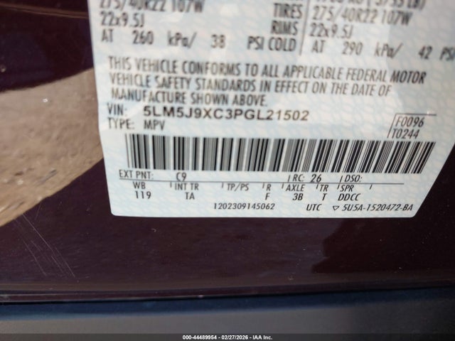 Lincoln Aviator Black Label