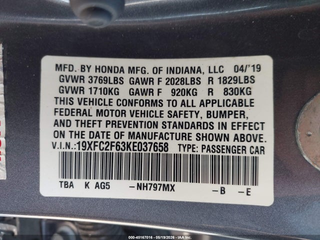Honda Civic Lx