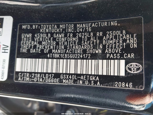 Toyota Avalon Xle
