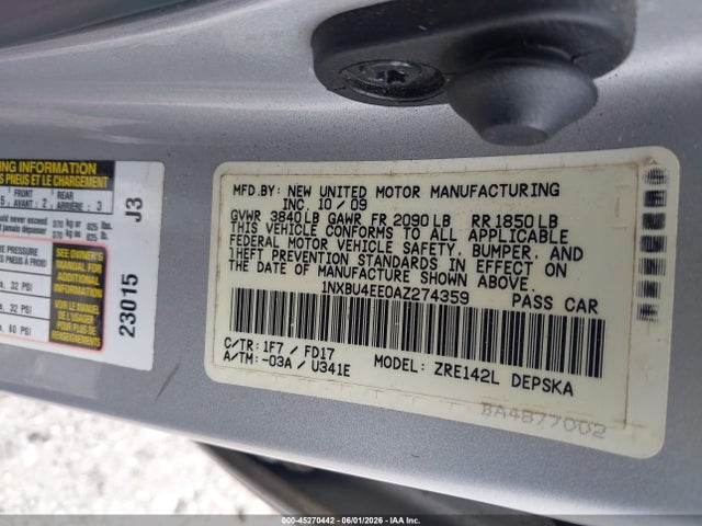 Toyota Corolla S