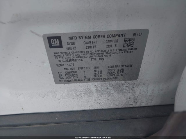 Chevrolet Trax Ls