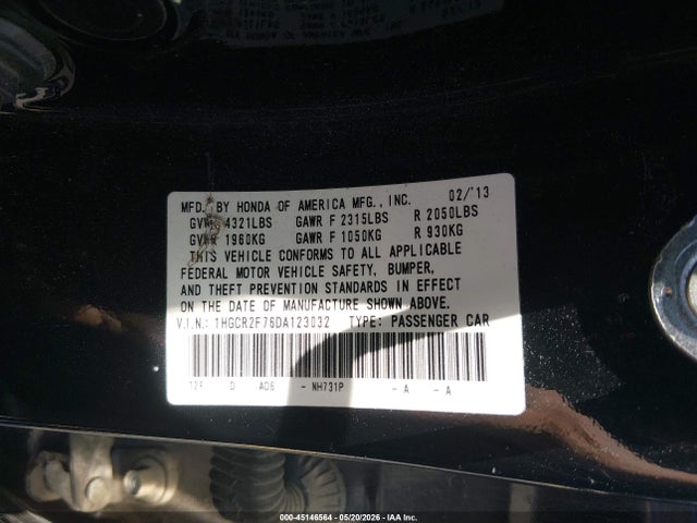 Honda Accord Ex