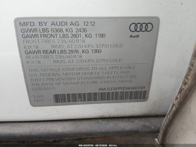 Audi Q5 2.0t Premium