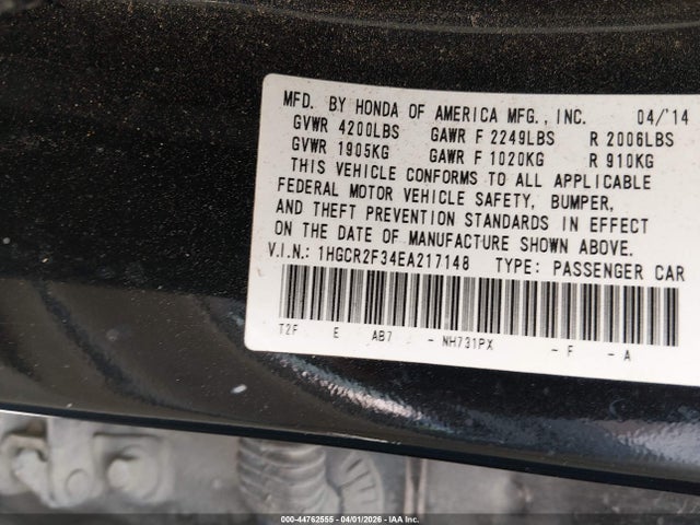 Honda Accord Lx