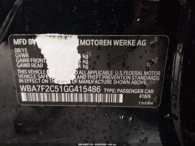 BMW 7 Series Xdrive