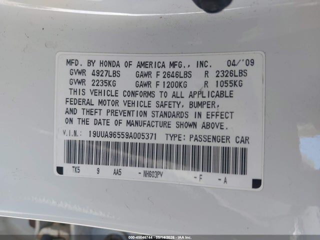 Acura TL 3.7