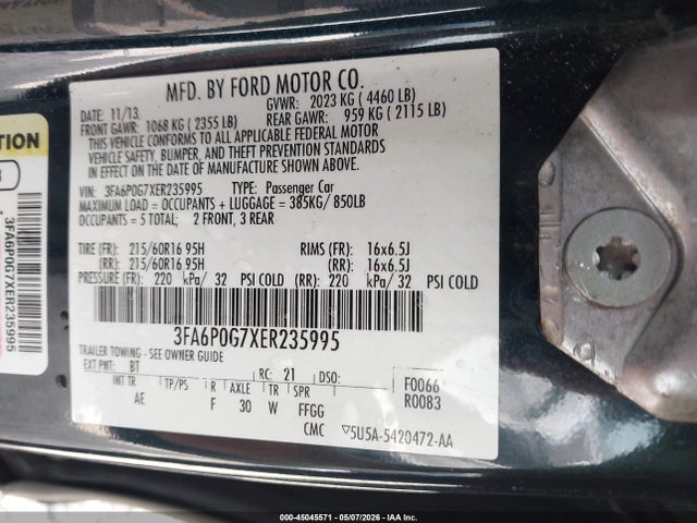 Ford Fusion S