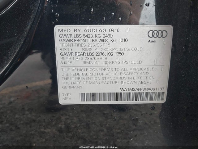 Audi Q5 2.0t Premium
