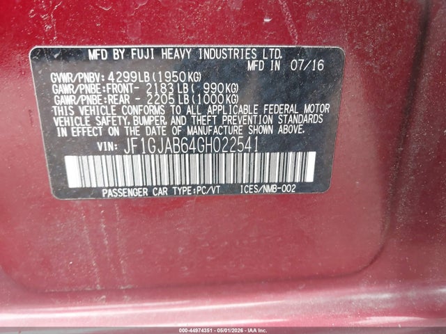 Subaru Impreza 2.0i Premium