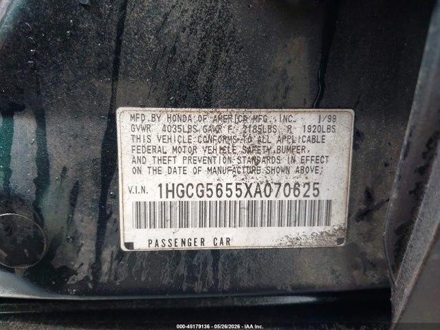 Honda Accord Ex