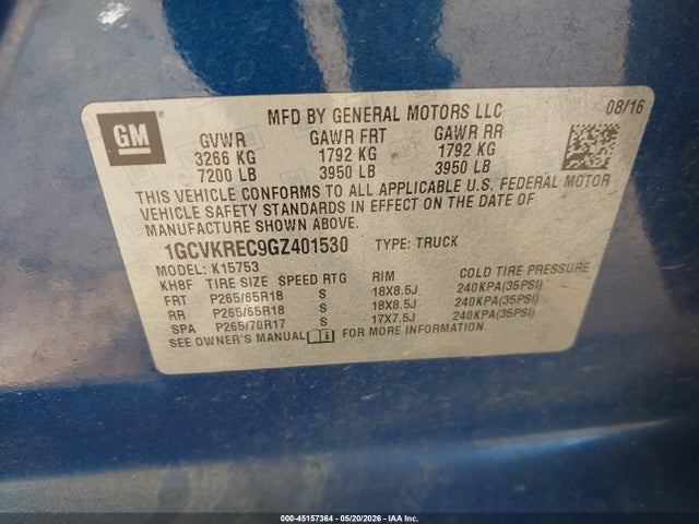 Chevrolet Silverado 1500 2lt