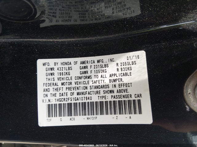 Honda Accord Sport