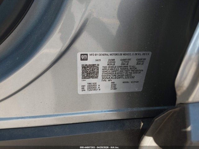 Chevrolet Equinox Fwd Rs