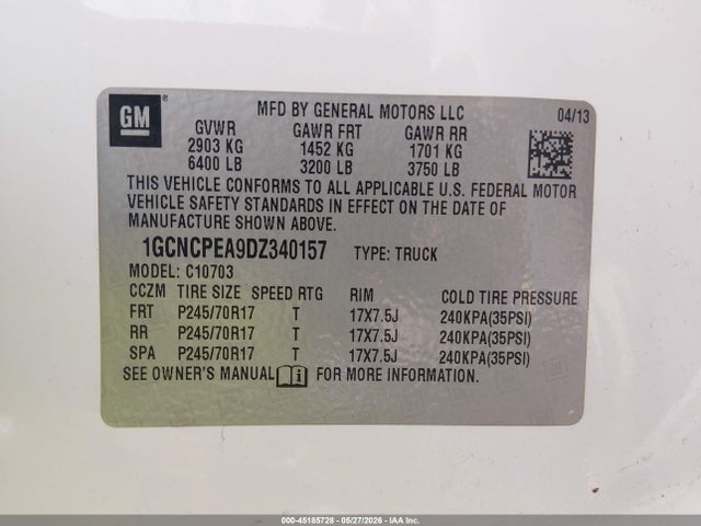 Chevrolet Silverado 1500 Work Truck