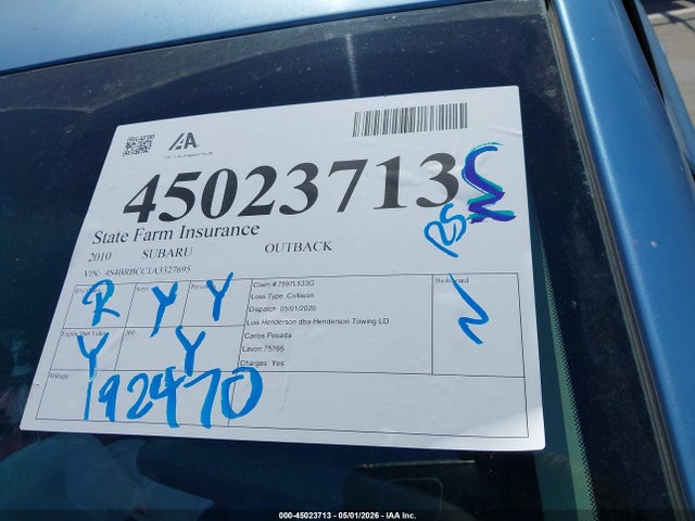 Subaru Outback 2.5i Premium