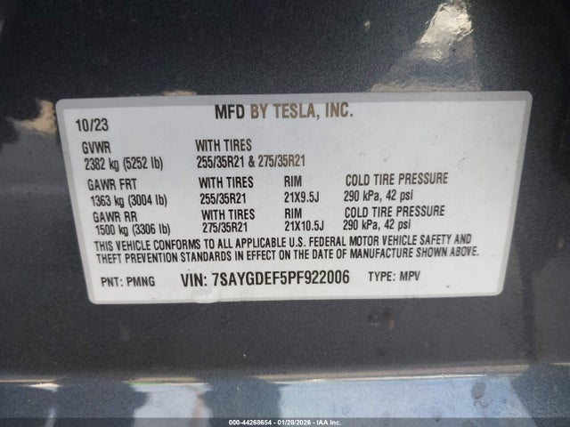 Tesla Model Y Performance Dual Motor All-wheel Drive