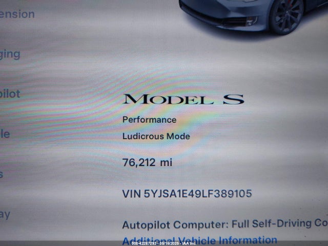 Tesla Model S Performance Dual Motor All-wheel Drive
