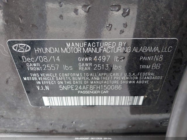 Hyundai SONATA Se