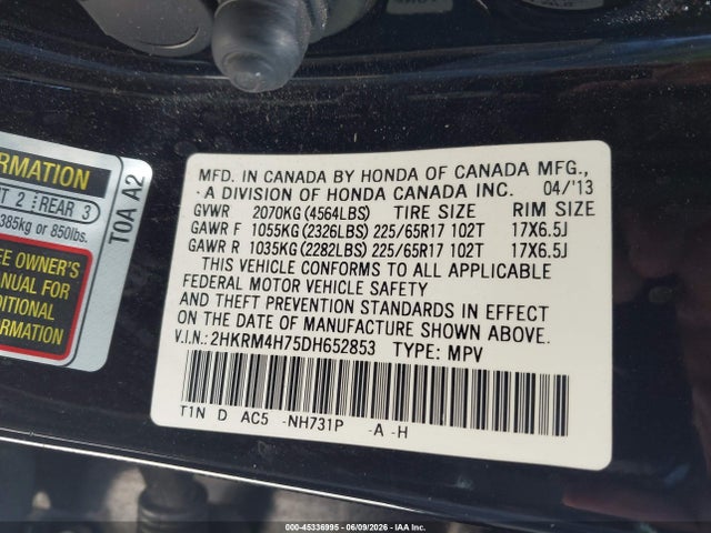 Honda CR-V Ex-l