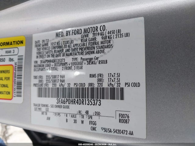 Ford Fusion Se
