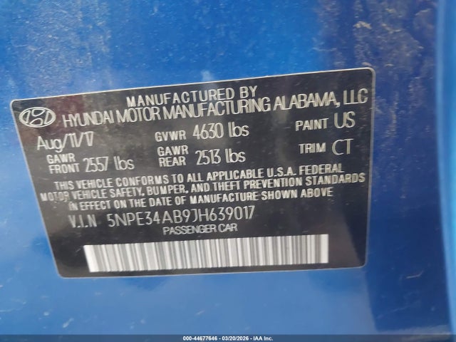 Hyundai SONATA Sport 2.0t