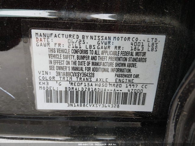 Nissan Sentra Sv
