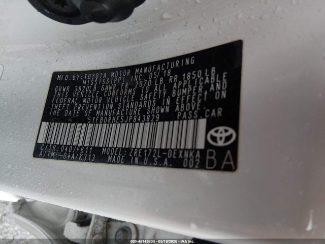 Toyota Corolla Le