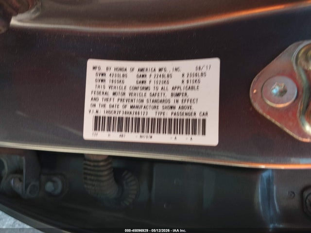 Honda Accord Lx
