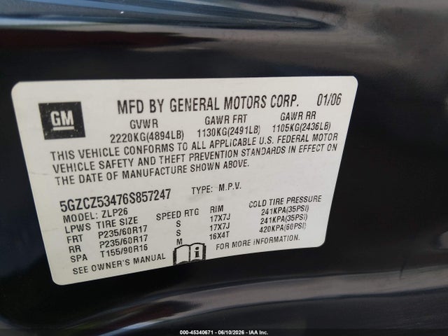 Saturn Vue V6