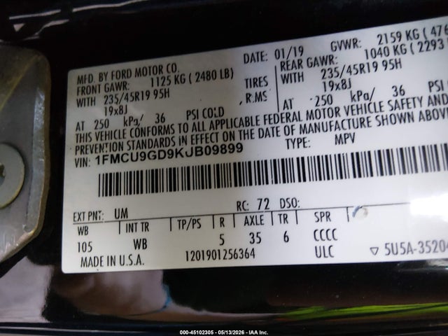 Ford Escape Se