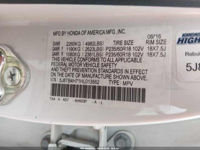 Acura RDX Advance Package