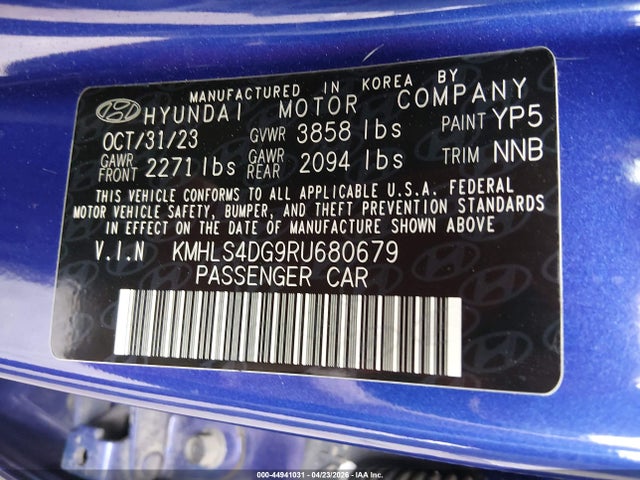 Hyundai ELANTRA Sel