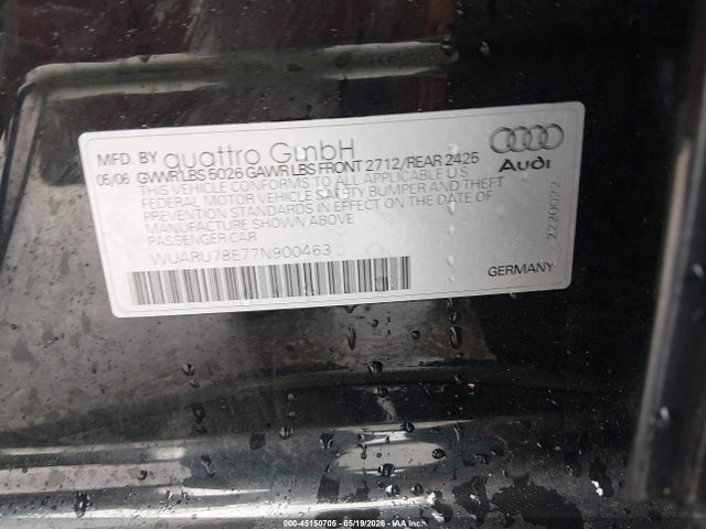 Audi Rs 4.2l