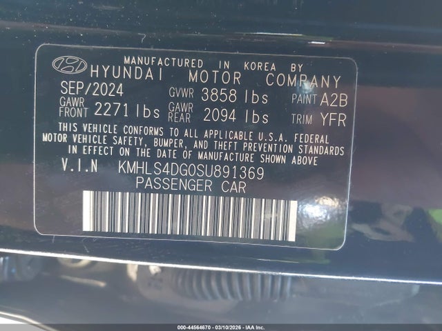Hyundai ELANTRA Sel Convenience