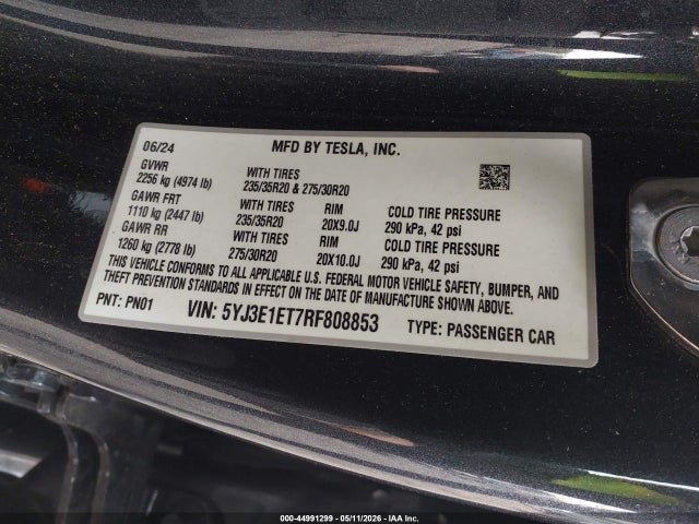 Tesla Model 3 Performance All-wheel Drive