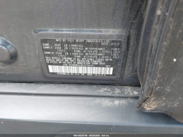 Subaru Outback 2.5i Premium