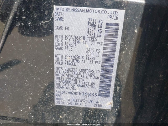 Nissan Pathfinder Sv