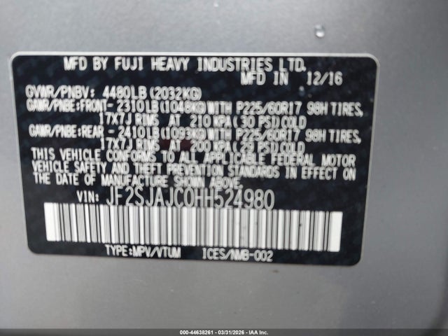 Subaru Forester 2.5i Limited