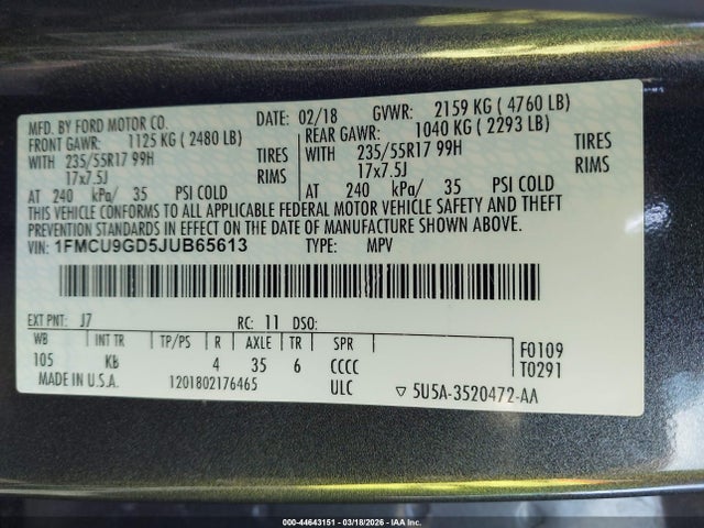 Ford Escape Se