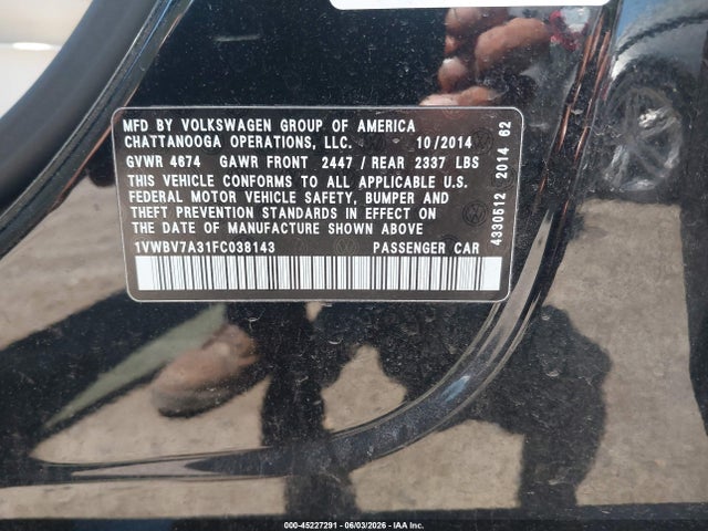 Volkswagen Passat 2.0l Tdi Se